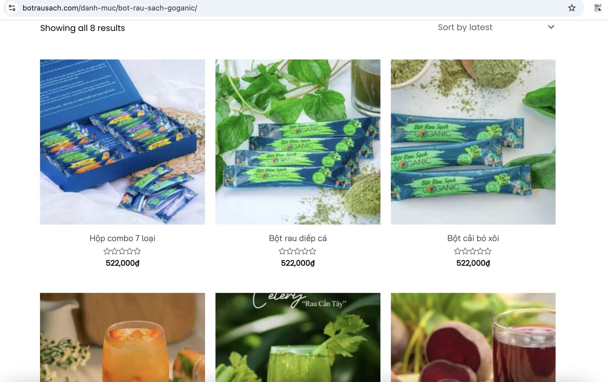 Los productos de vegetales en polvo en NHA Trang violan el etiquetado, pero las autoridades no han podido probar la calidad. Foto: Vinh Truong