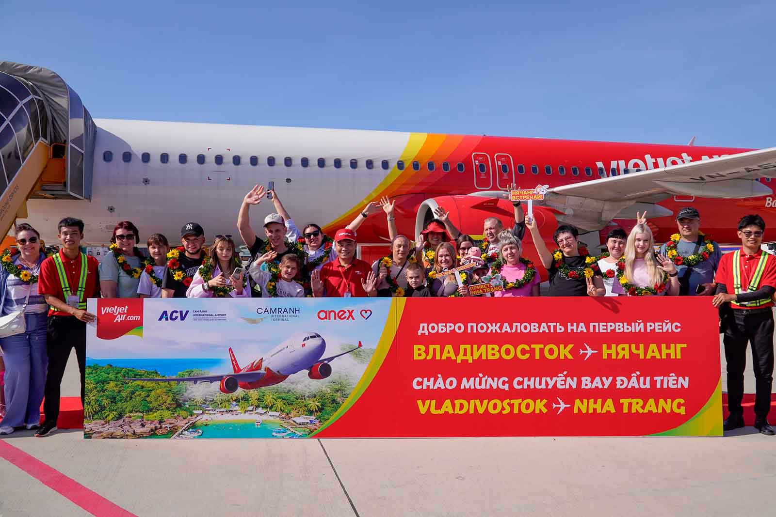 VietJet abrio los primeros vuelos desde Vladivostok y Khabarovsk a NHA Trang.