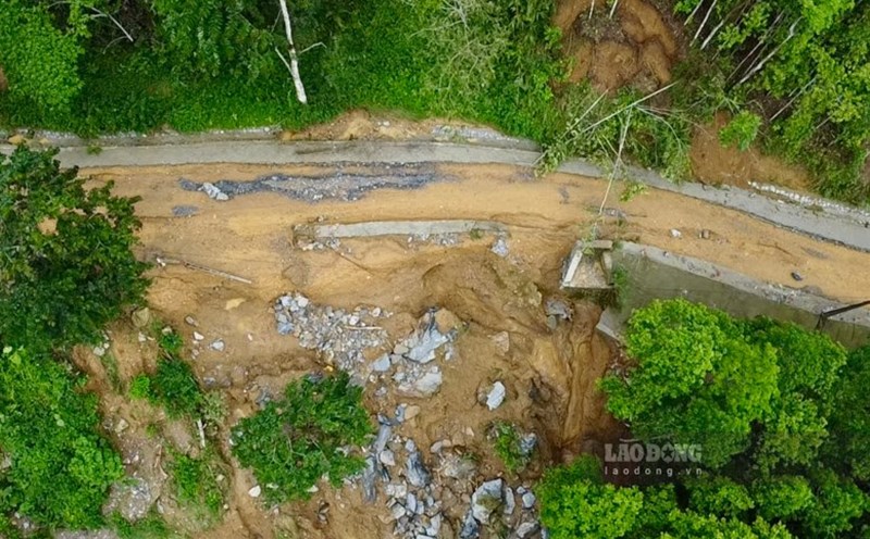 The poor province of Bac Kan is struggling with floods. Photo: Nguyen Hoan