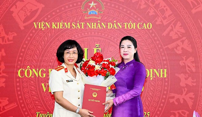 Bổ nhiệm Viện trưởng Viện Kiểm sát nhân dân tỉnh Tuyên Quang mới