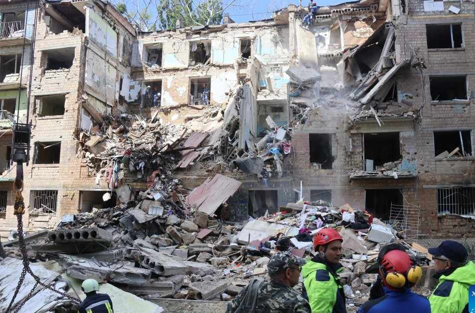 Rusia no hace clic en Kiev, Ucrania, 23 de junio de 2025. Foto: Xinhua