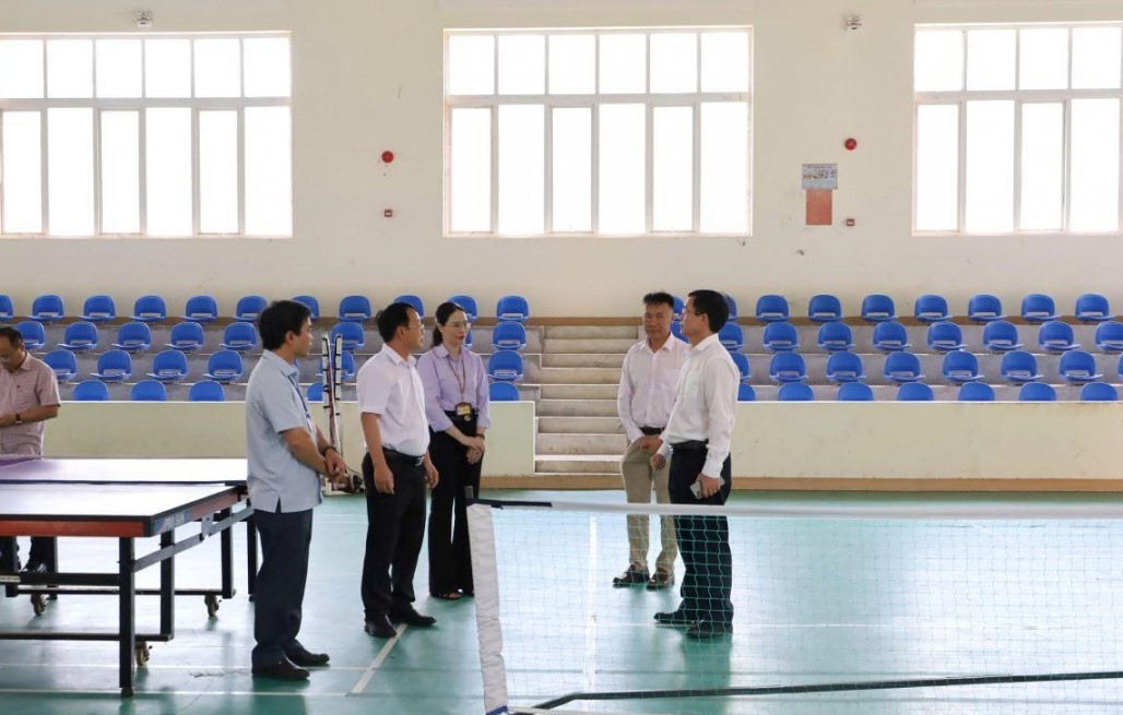 Nhieu hang muc duoc tu sua, nang cap de phuc vu can bo Phu Yen den Dak Lak cong tac. Anh: Quynh Anh