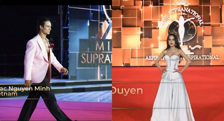 Minh Khac and Ky Duyen. Photo: Organizing Committee of the contest.