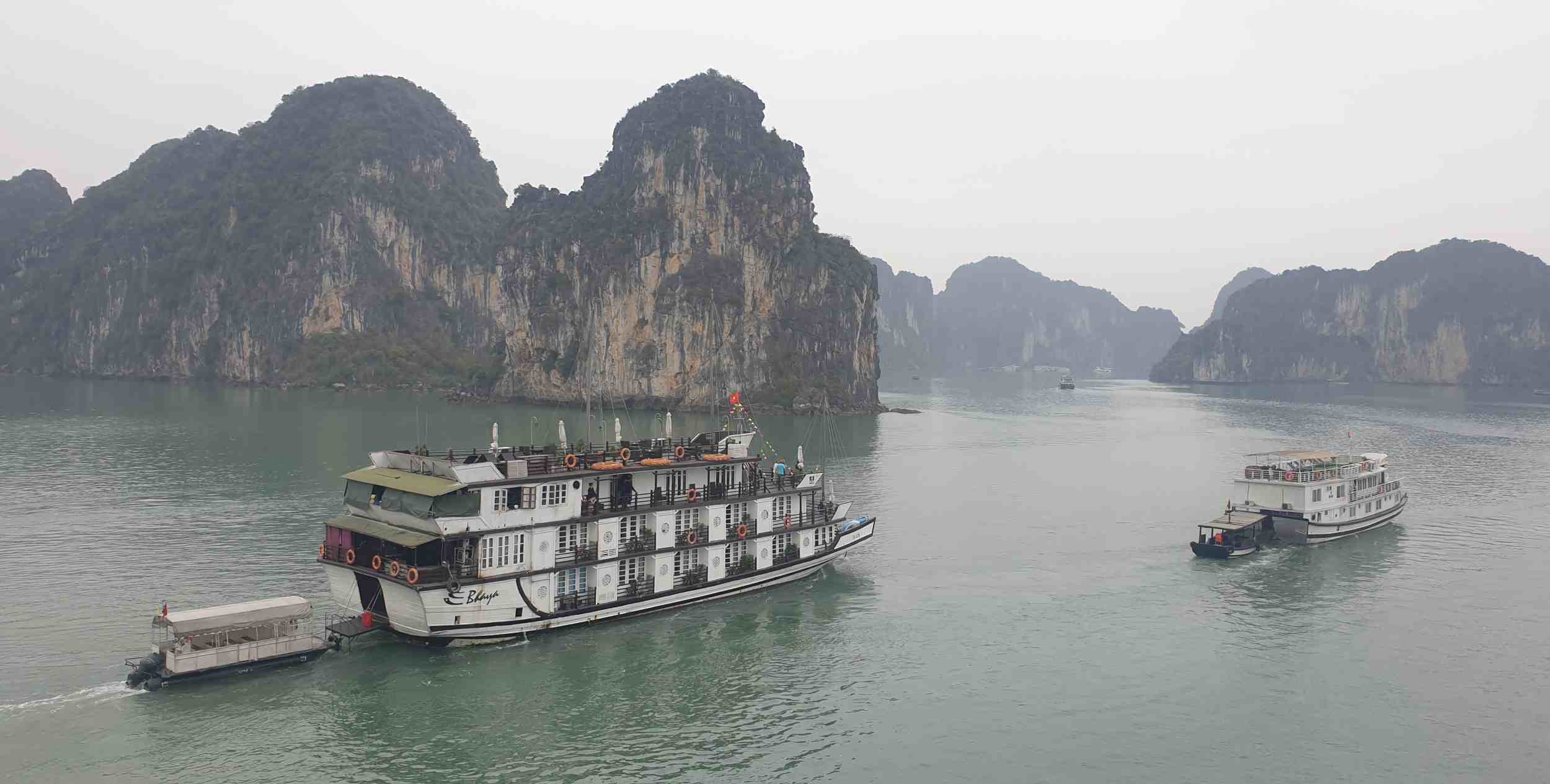 Ha Long Bay tourist ship. Photo: Nguyen Hung