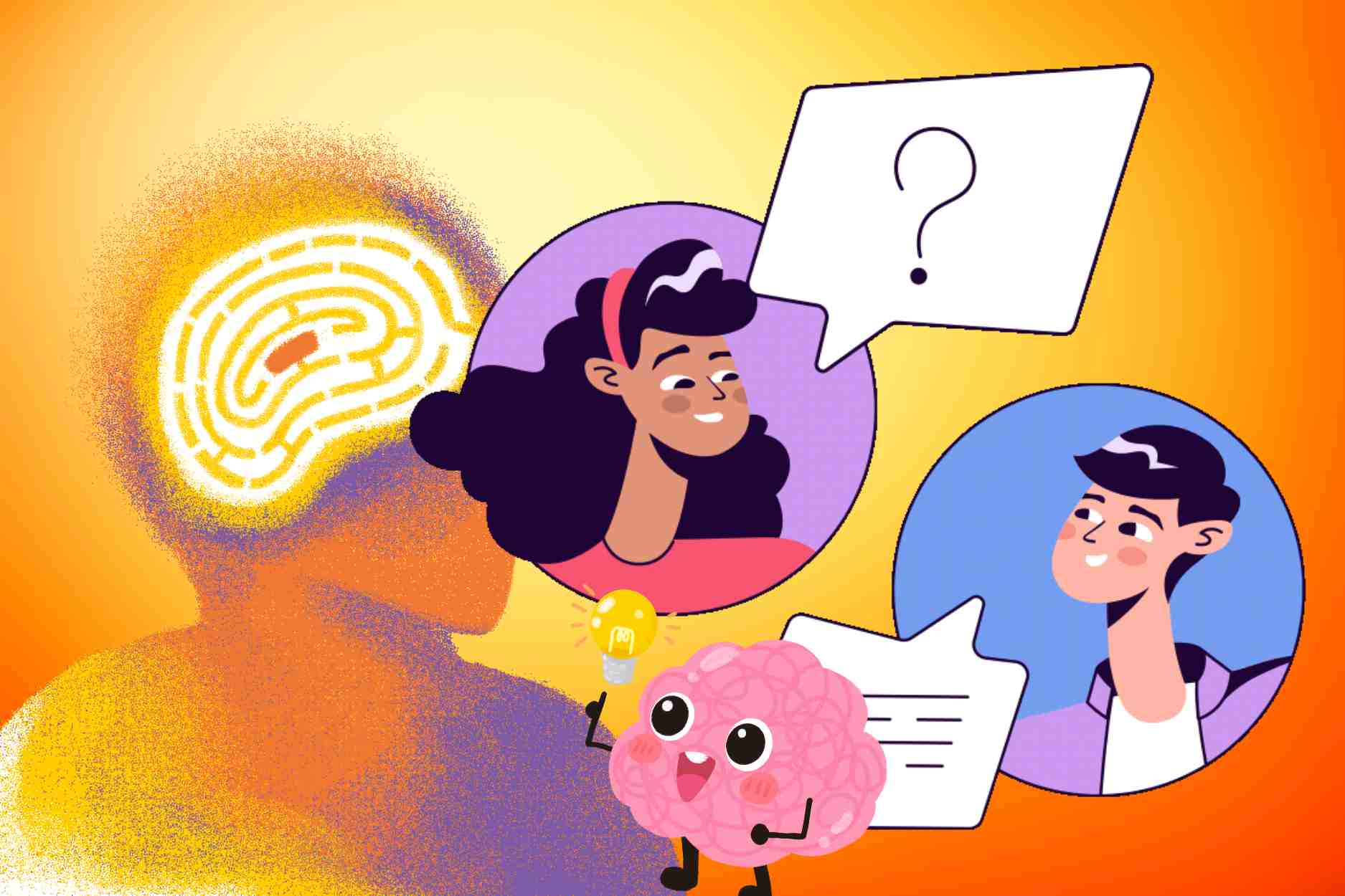 Suggestions for 5 simple habits to help the brain stay clear after age 50. Graphics: Dinh Dinh