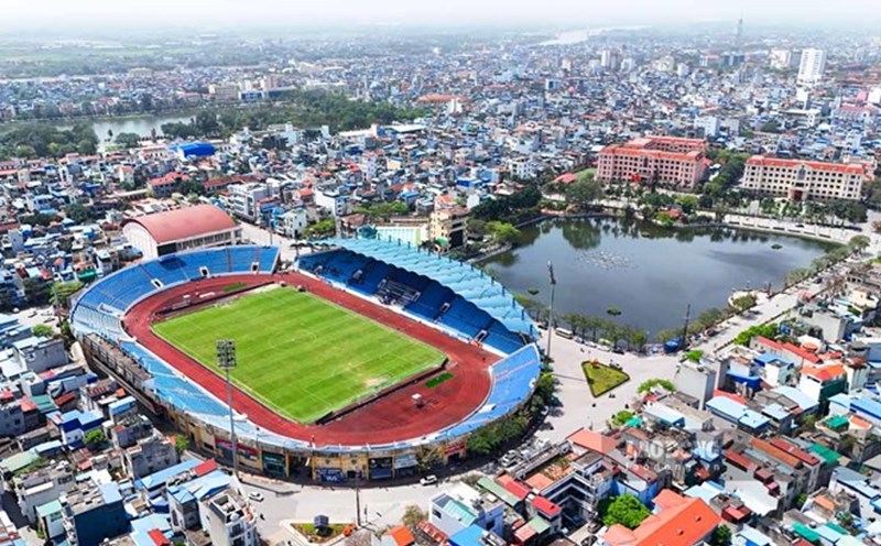 Nam Dinh City center area. Photo: Luong Ha