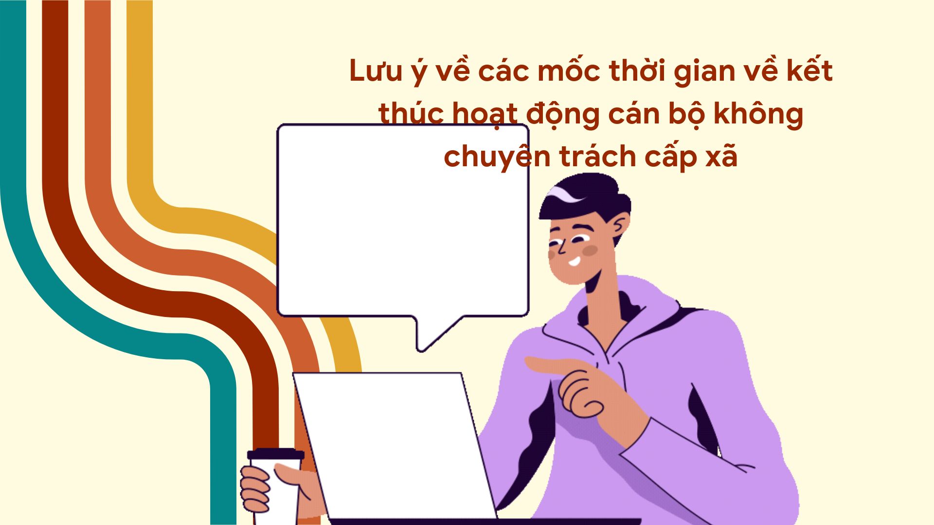 Note on the timelines for ending the activities of non-professional cadres at the commune level