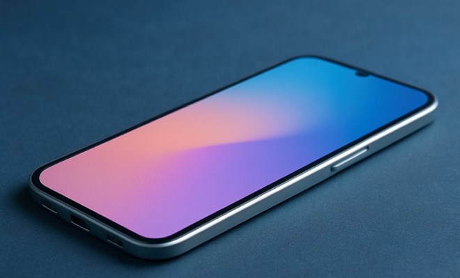 A simulation of the iPhone 17 Air with impressive thinness. Graphics: Quang Minh