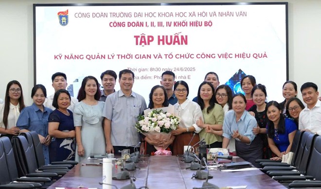 Tập huấn kỹ năng quản lý thời gian cho đoàn viên, người lao động