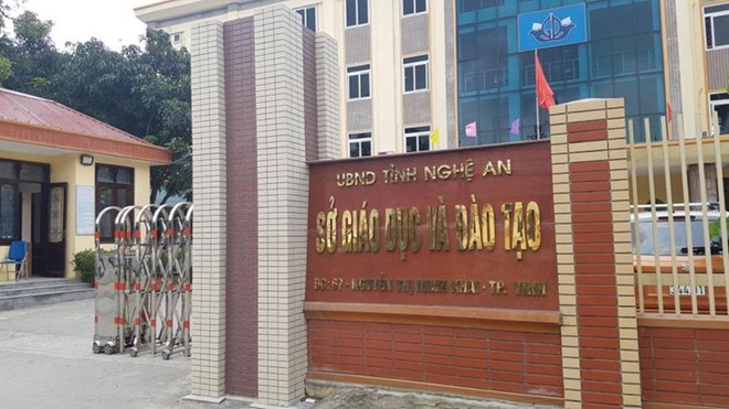 So Giao duc va Dao tao tinh Nghe An. Anh: Ngoc Anh