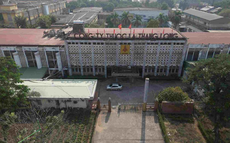 Thang Long Tobacco Factory in the "Cao - Xa - La" area is one of the locations that had to be relocated out of the inner city. Photo: Tung Giang