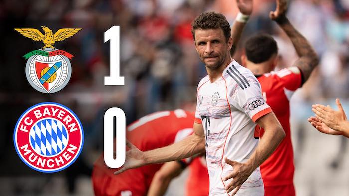 Bayern Munich perdio ante el Benfica en la ronda final de la FIFA Club World Cup en la etapa 2025. Foto: Bayern Munich