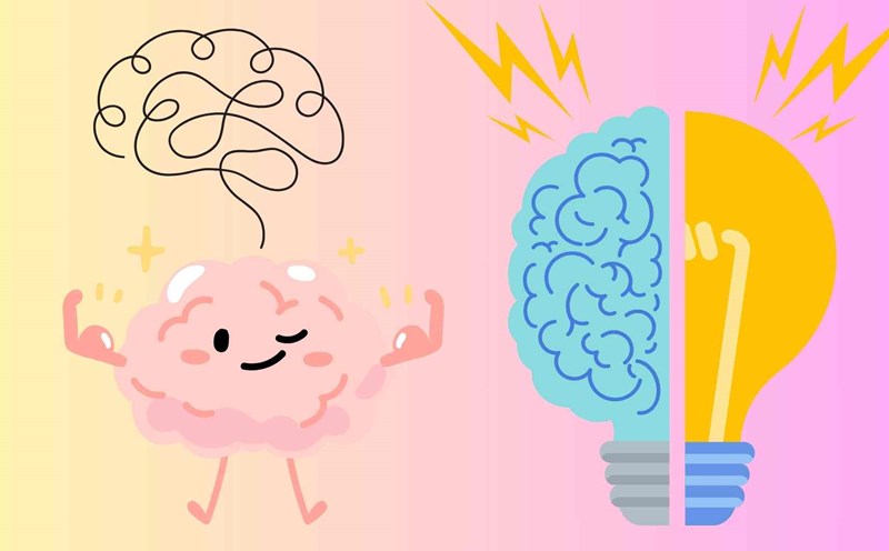 After age 50, a few simple habits every day can help keep the brain sharp. Graphics: Huyen Trang