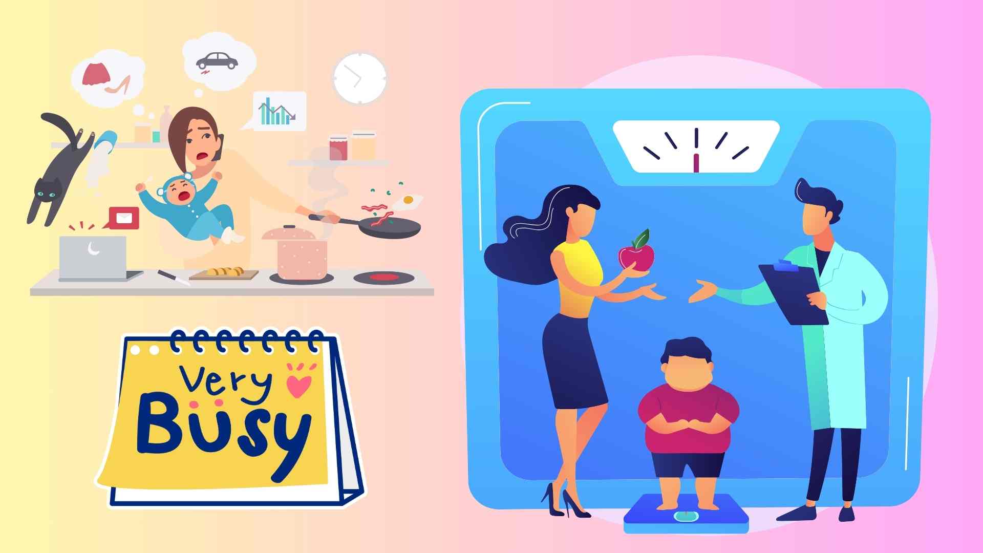 Effective weight loss is still feasible even though it is busy, just apply a few small tips to save time below. Graphics: Huyen Trang