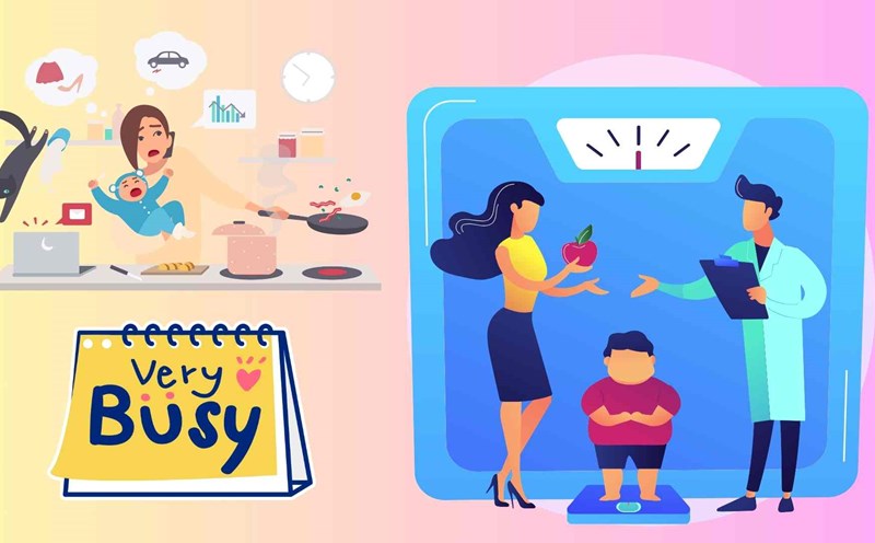 Effective weight loss is still feasible even though it is busy, just apply a few small tips to save time below. Graphics: Huyen Trang
