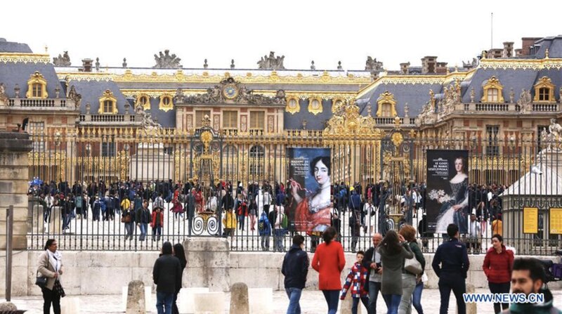 El palacio de los Versalles de Francia. Foto: Xinhua