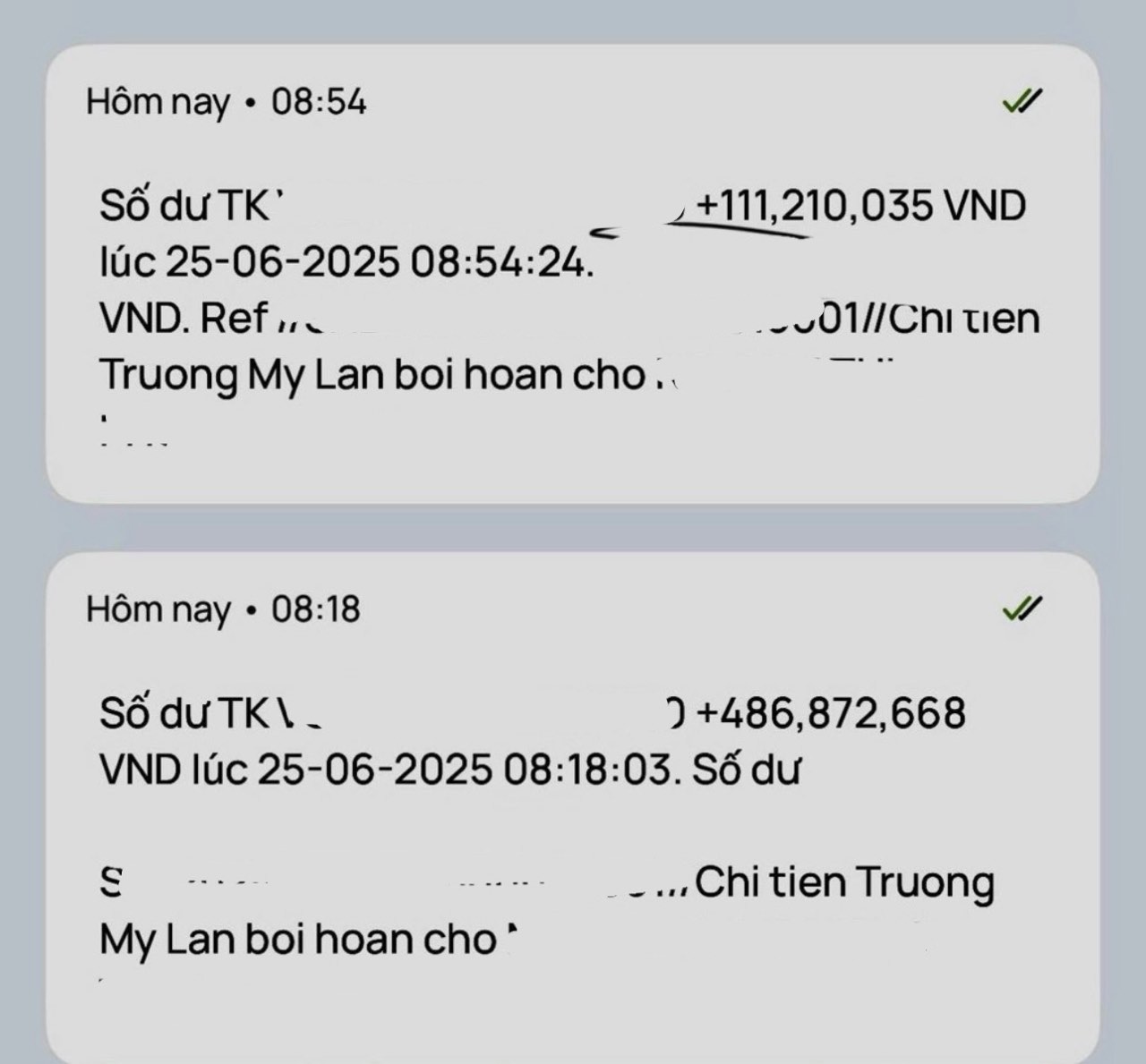 Chị T được nhận bồi hoàn cho 2 mã là là SET.H2025 và ADC-2019.01. Ảnh: Nhân vật cung cấp