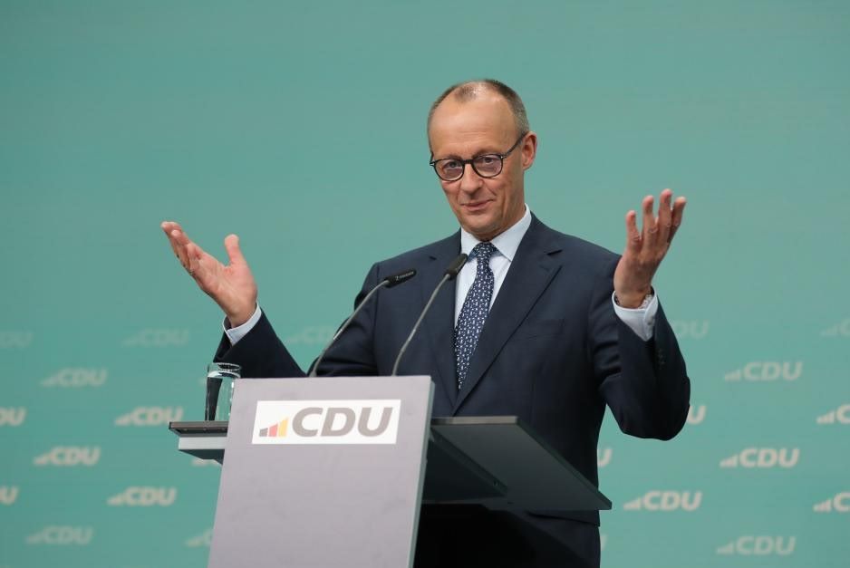 Primer Ministro aleman Friedrich Merz. Foto: Xinhua