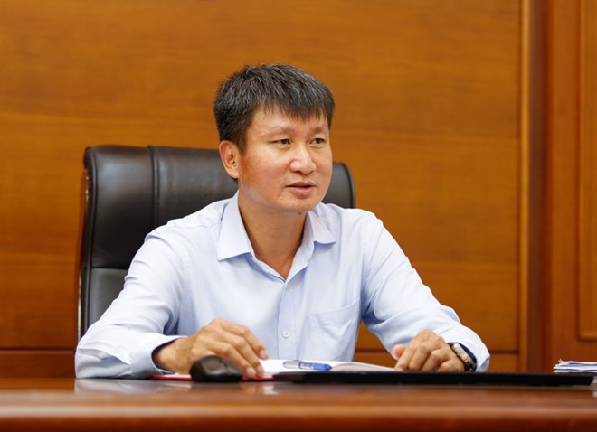 Ong Tran Huy Tuan - Chu tich UBND tinh Lao Cai moi. Anh: Dinh Dai