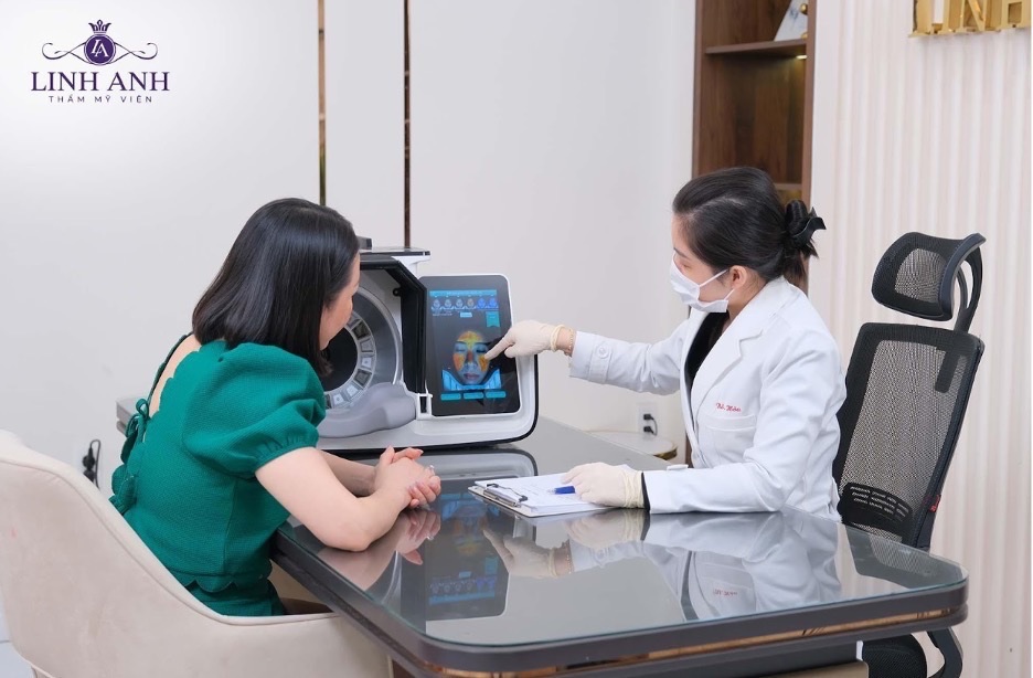 Linh Anh beauty salon aims to personalize beauty. Photo: Provided by aesthetics.