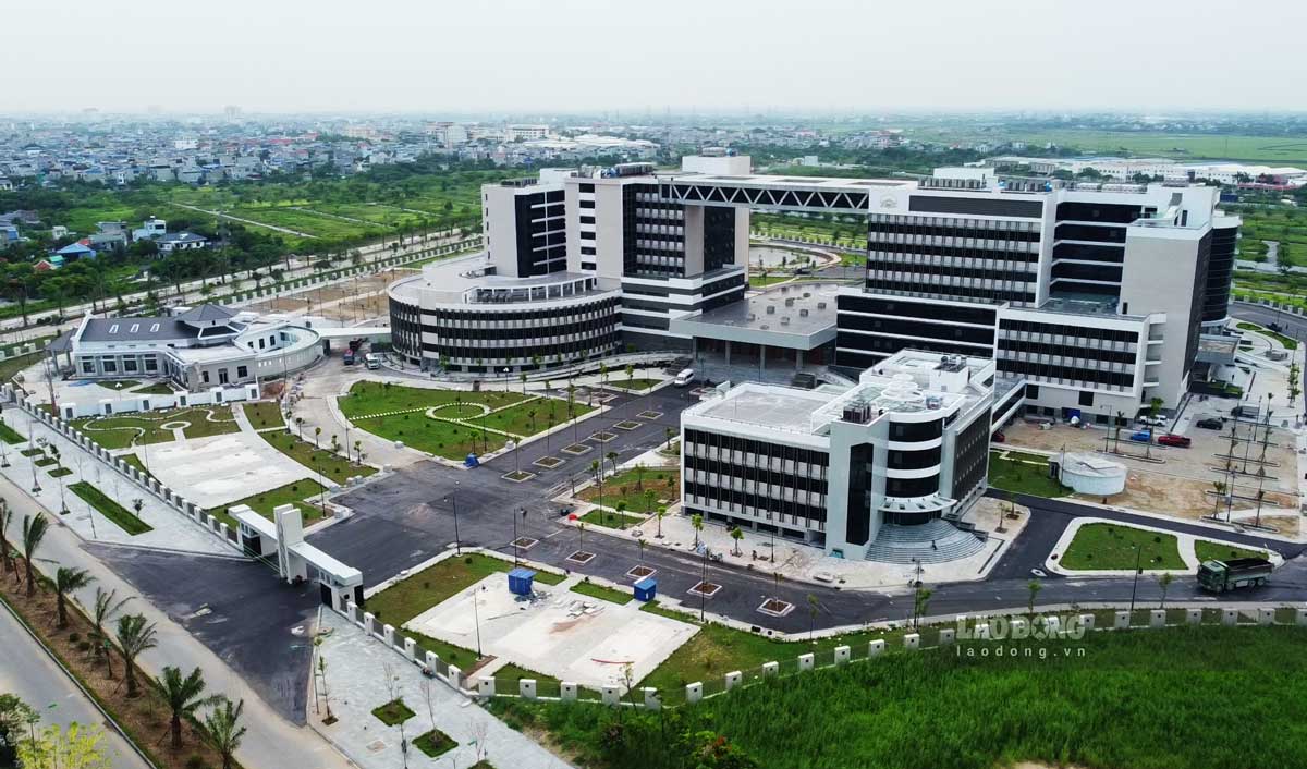 Descripcion general del Hospital General Nam Dinh. Foto: Luong ha