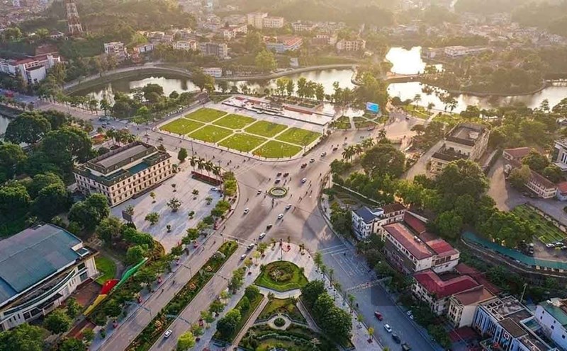 The new administrative center of Lao Cai province. Photo: Bao Nguyen