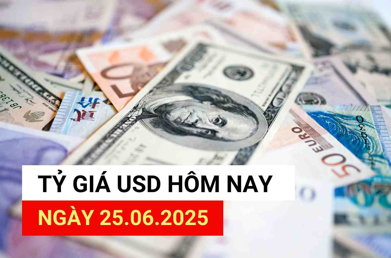 USD exchange rate today 25.6.2025.