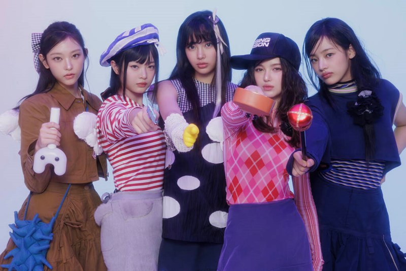 Grupo de chicas de Newjeans. Foto: Ador