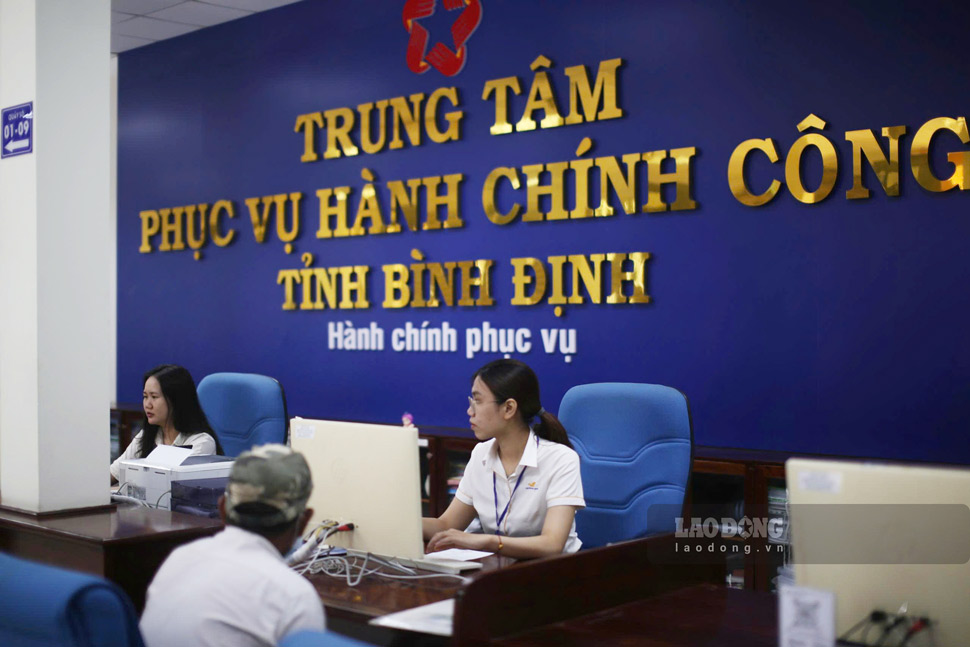 Binh Dinh Provincial Public Administration Service Center. Photo: Dinh Truong