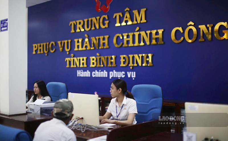 Binh Dinh Provincial Public Administration Service Center. Photo: Dinh Truong