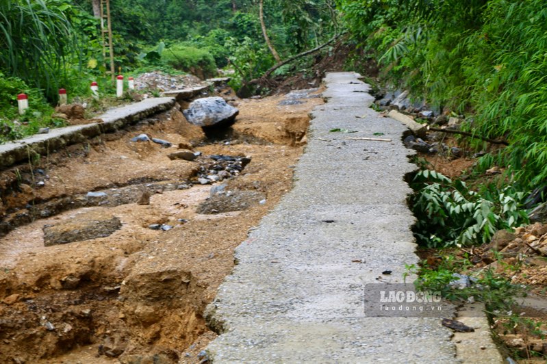 Duong tu Nguyen Phuc noi Sy Binh (Bach Thong) bi xoi lo nghiem trong. Anh: Dang Vu.