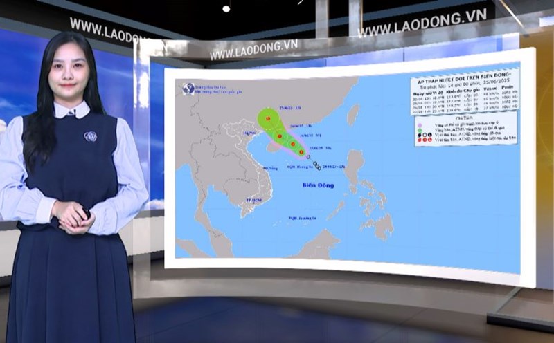 Weather forecast for tonight and tomorrow, June 26