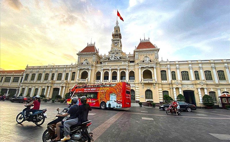 The head office of Ho Chi Minh City after the merger of Binh Duong, Ba Ria - Vung Tau is located at 86 Le Thanh Ton, District 1. Photo: Anh Tu