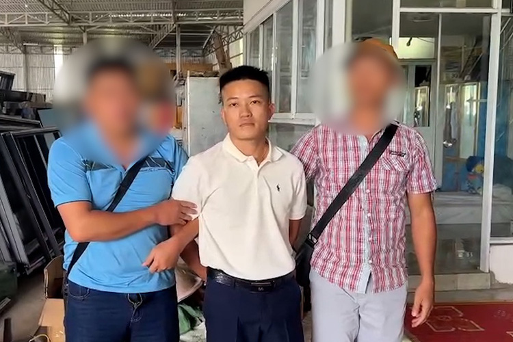 Đối tượng bị bắt giữ Nguyễn Văn Anh. Ảnh: Công an Điện Biên cung cấp