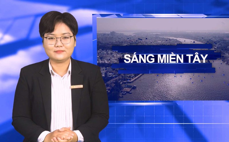 Morning in the West 24.6: 4 more sand mines serve the expressway project in the Mekong Delta