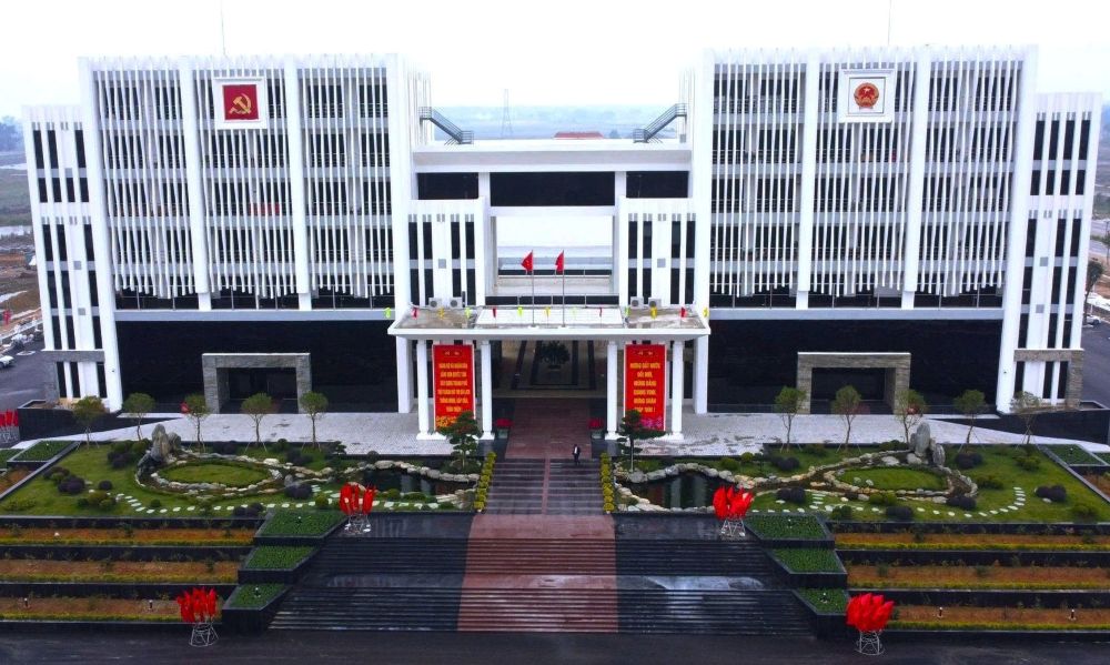 Tru so cua TP Sam Son, tinh Thanh Hoa duoc dau tu voi so tien 263 ti dong. Anh: Minh Hoang