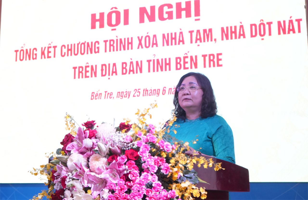 Ba Ho Thi Hoang Yen - Bi thu Tinh uy Ben Tre