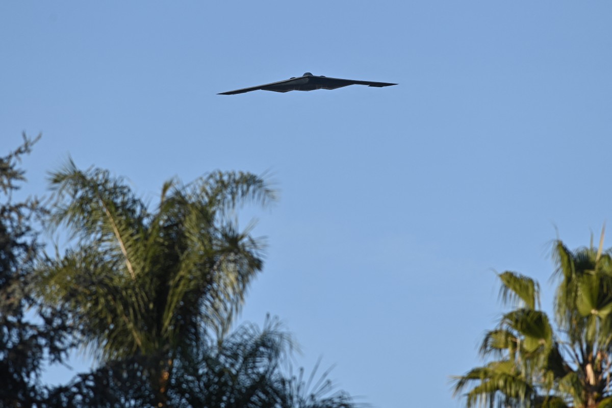 El bombardero B-2, que fue utilizado por los Estados Unidos en un ataque a las instalaciones nucleares de Iran. Foto: AFP