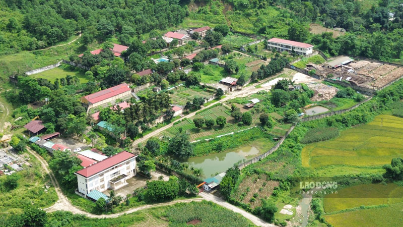 Toàn cảnh Cơ sở cai nghiện ma túy số 2 Lào Cai sẽ được đầu tư 100 tỉ đồng để nâng cấp. Ảnh: Đinh Đại