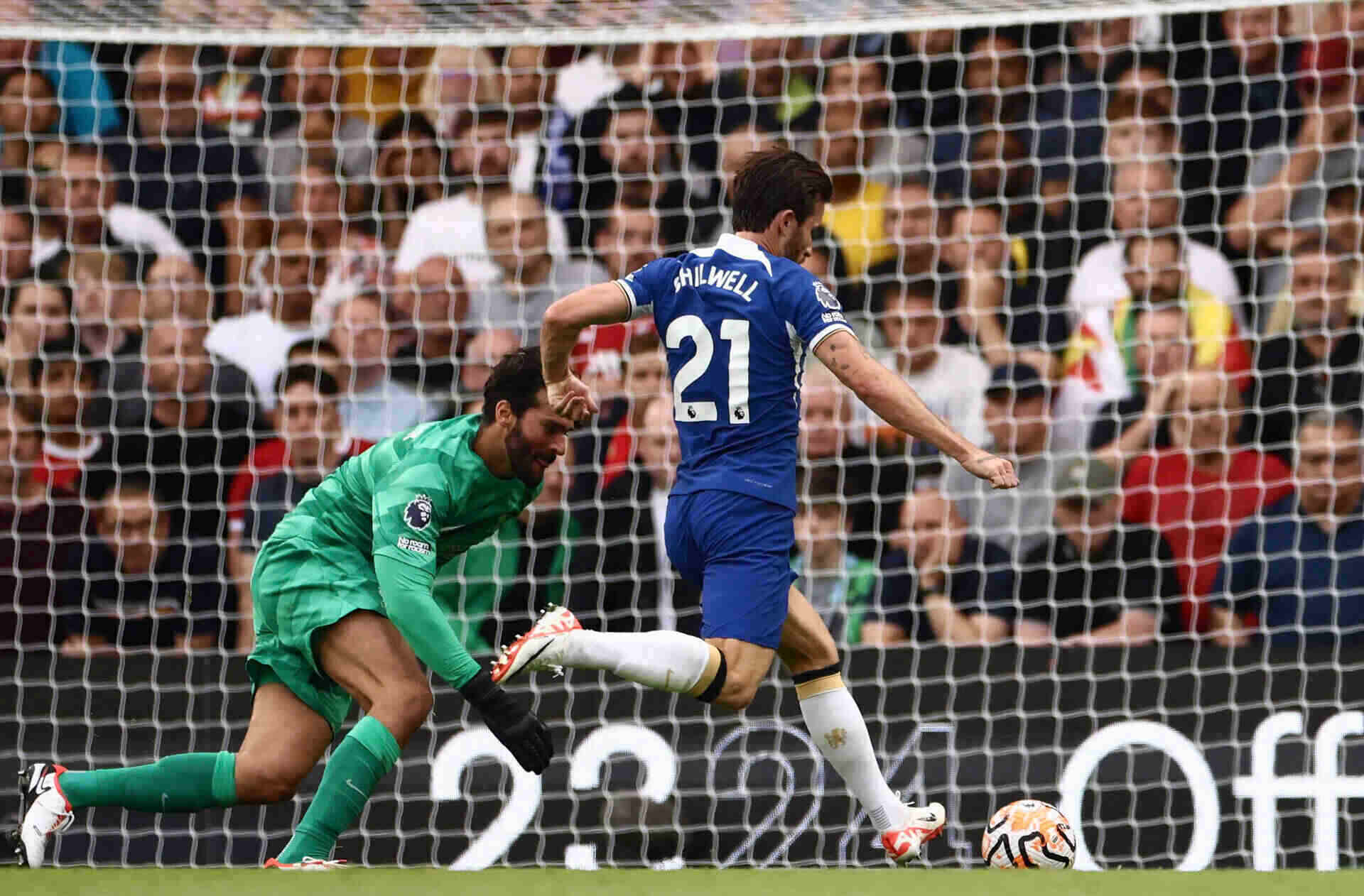 Ben Chilwell khong con nam trong ke hoach cua Chelsea. Anh: AFP