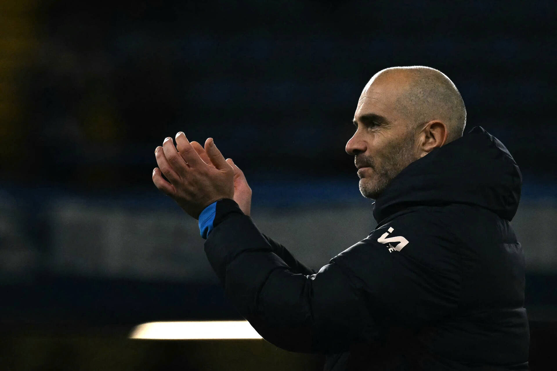 Enzo Maresca quiere alejar a los jugadores que ya no estan en el plan.  Foto: AFP