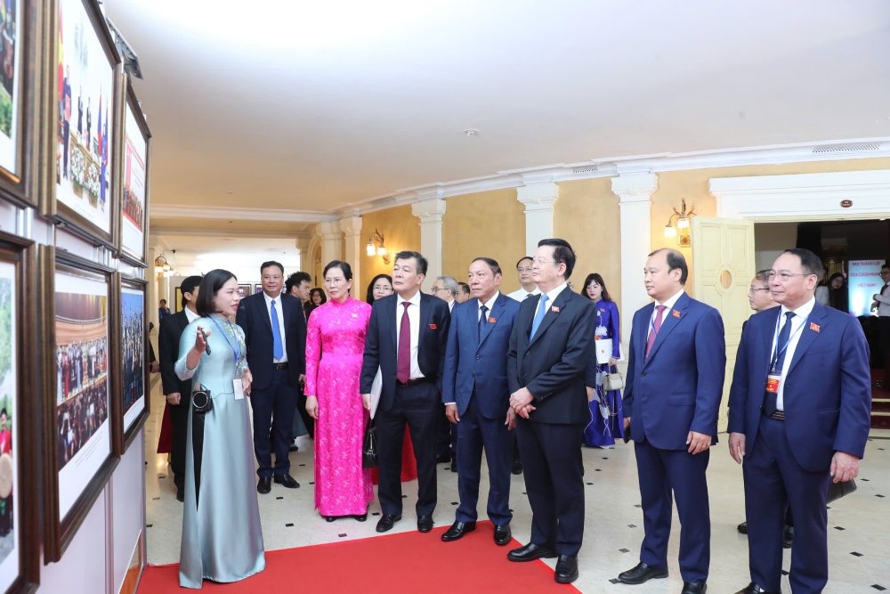 Uy vien Trung uong Dang, Pho Thu tuong Chinh phu Mai Van Chinh du Dai hoi. Anh: Ai Van