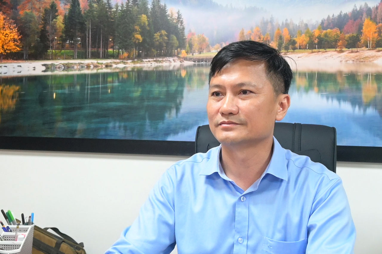 Mr. Trinh Quang Minh - Deputy Head of the Trade Union Project Management Board (Vietnam General Confederation of Labor) - said that in 2025, the Vietnam General Confederation of Labor will start construction of 3,000 apartments. Photo: Thanh Nhan