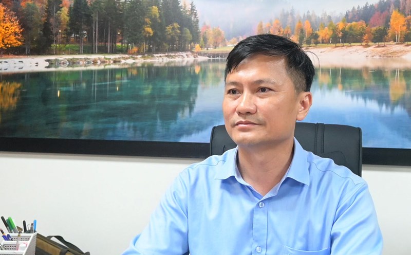 Mr. Trinh Quang Minh - Deputy Head of the Trade Union Project Management Board (Vietnam General Confederation of Labor) - said that in 2025, the Vietnam General Confederation of Labor will start construction of 3,000 apartments. Photo: Thanh Nhan