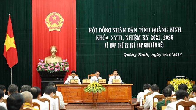 Kỳ họp HĐND tỉnh cuối cùng của Quảng Bình trước hợp nhất