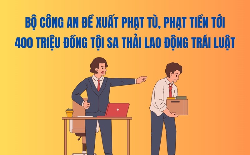 The Ministry of Public Security proposes to impose a fine of up to 400 million VND for illegal work stoppage