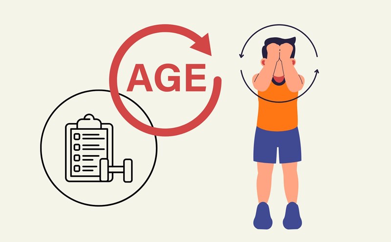 Doing some regular exercises will help young people stay young. Graphics: Thanh Thanh
