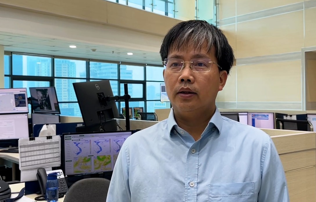 PGS.TS. Mai Van Khiem - Giam doc Trung tam Du bao Khi tuong Thuy van Quoc gia canh bao tan suat mua cuong suat lon co xu huong gia tang.