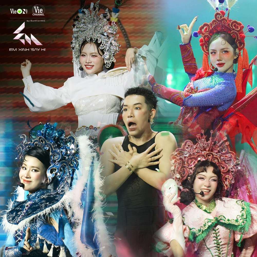 Tiet muc “He” cua doi Phuong My Chi gay an tuong ngay khi len song. Anh: NSX Em xinh say hi