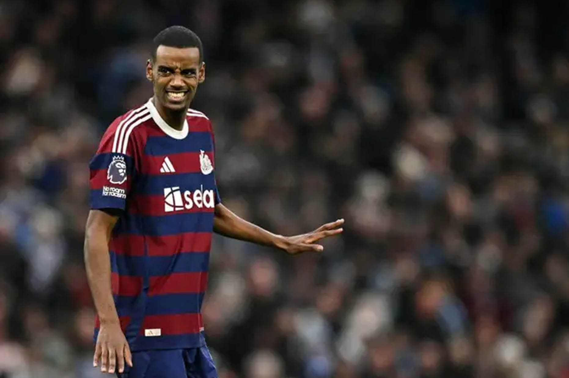Newcastle necesita retener a Alexander Isak a toda costa. Foto: AFP